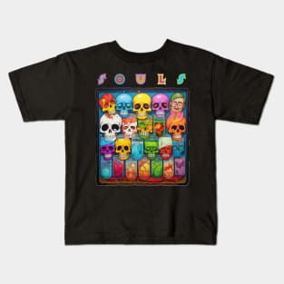 Souls in a glass Kids T-Shirt